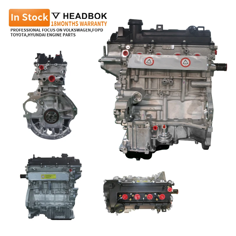 

HEADBOK Car Engine G4LA/G4LC Parts Complete Cylinder Block Long Block For Hyundaicustom