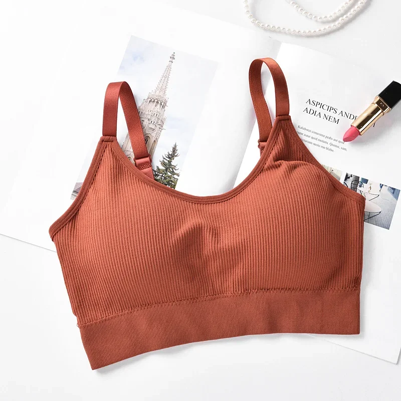 Hot Sale Seamless Brassiere Bras for Women Full Cup Breathable Bralette Wire Free Sleep Bra Tube Top for Sports Bra High Quality