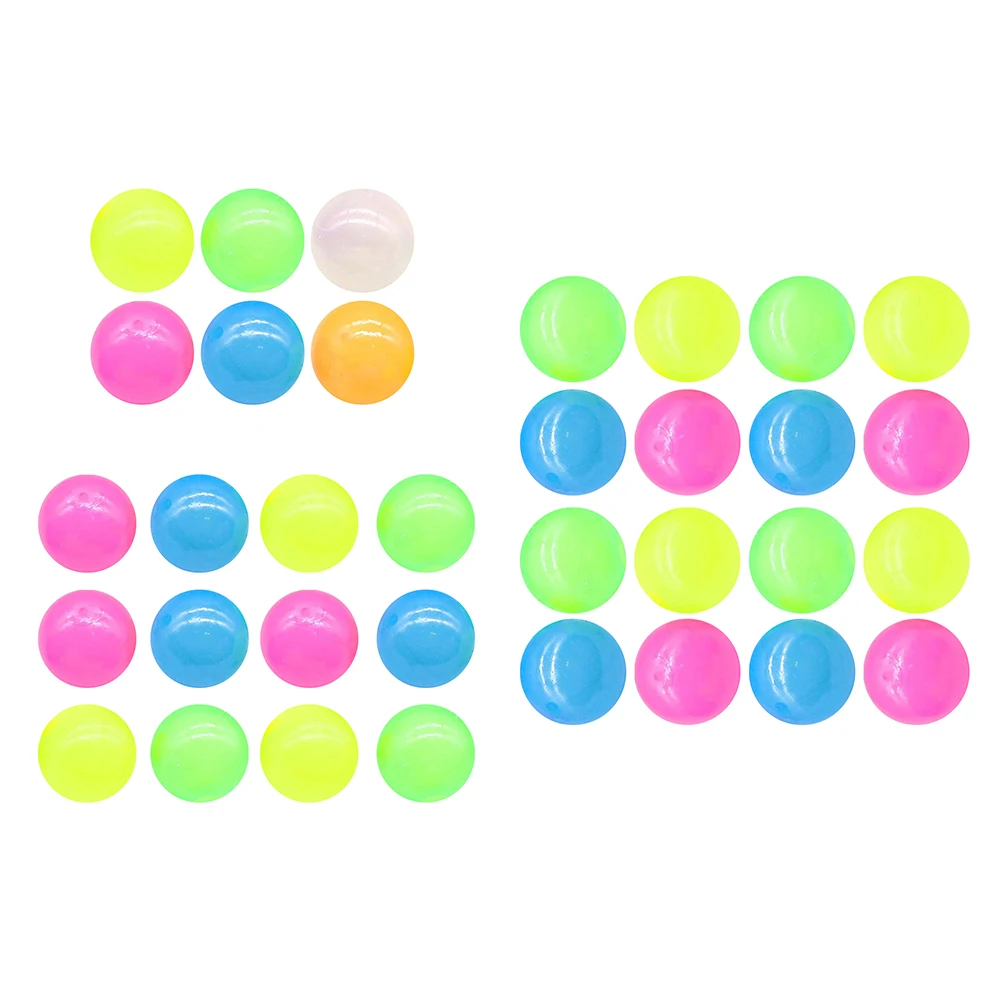 6/12/16PCS Glow in The Dark Sticky Ballen Stick To The Plafond Fun Decompressie Fidget Speelgoed kous Kleinigheidjes voor Kinderen en Volwassenen