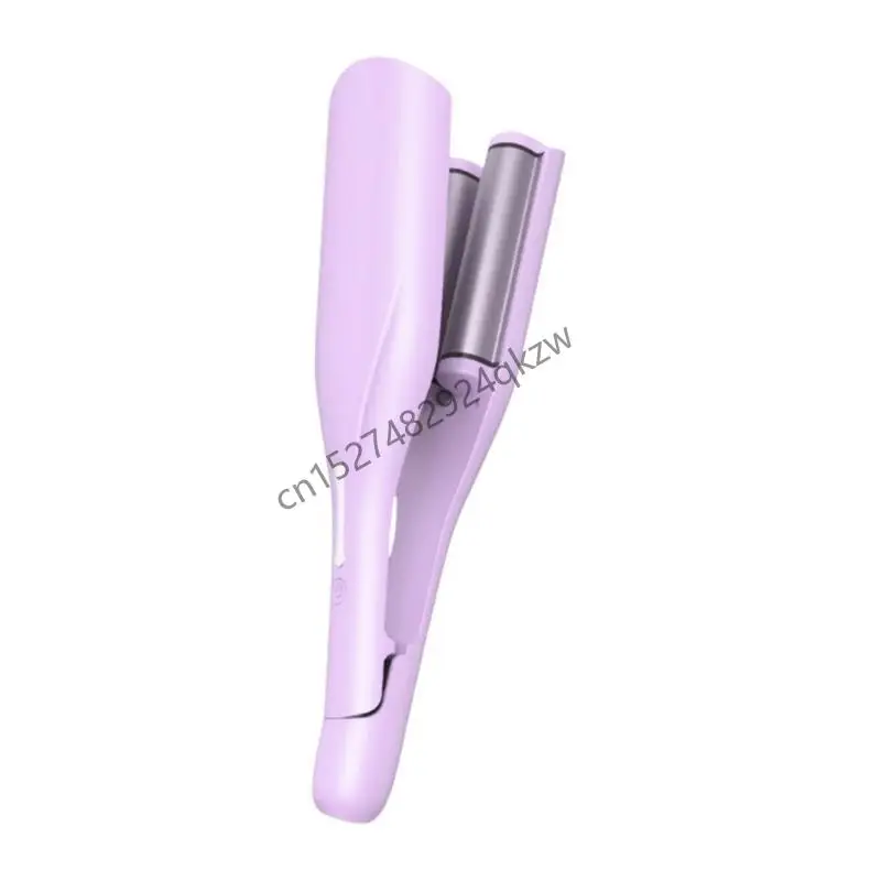 R9CD Big Waves Hair Curler 36 มม. คลื่นฝรั่งเศสม้วนเหล็กที่มีอุณหภูมิที่ปรับได้ ABS Texture เหมาะสำหรับผมทุกประเภท