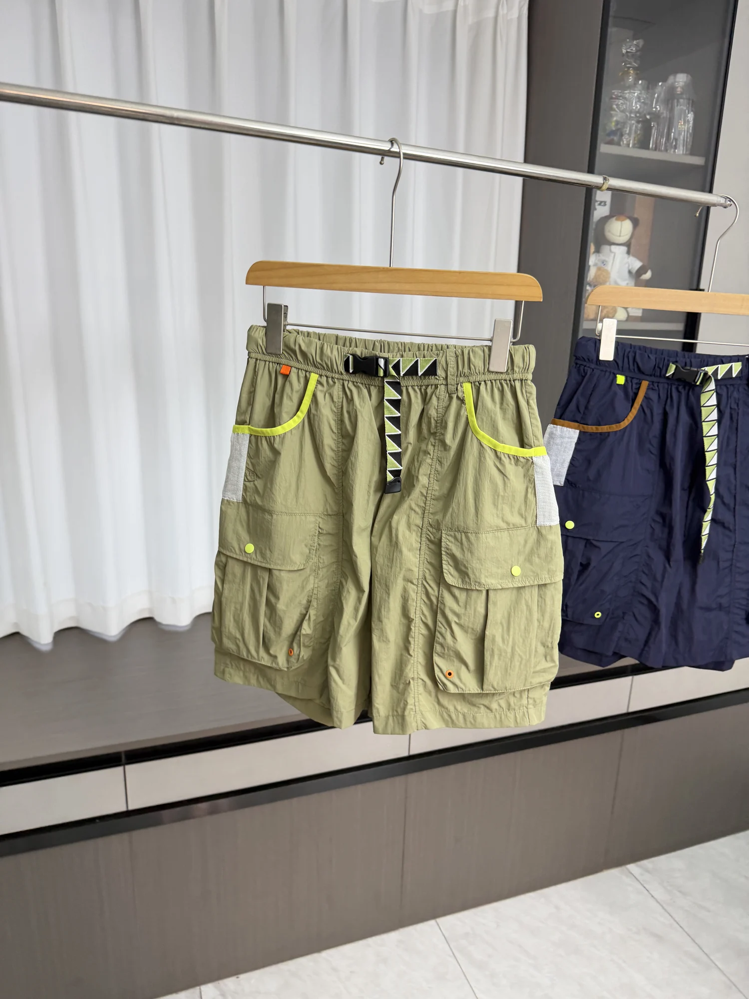 Outdoor Casual Breathable Water-Resistant Men's Shorts Summer Leisure Couple Style Loose Fit Youth Daily Wear Straight Leg