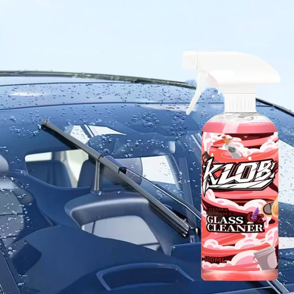 Automotive Glass Cleaner For Windshield Oil Film Remover Spray Auto Window Polish Wash Fluid Powerful Cleaning Maintenance Agent
