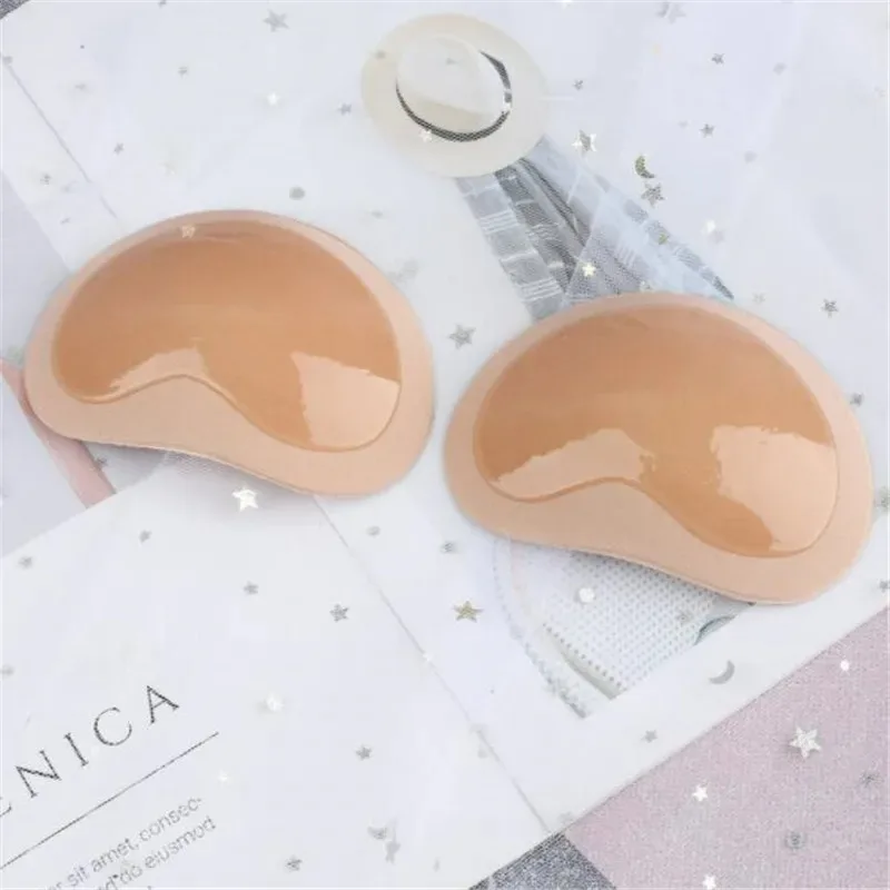 2pcs трусики для купания женские Pads & Enhancers Self Adhesive Invisible Bra Patch Super Thick Bra Sponge Pad Invisible Bra Pad