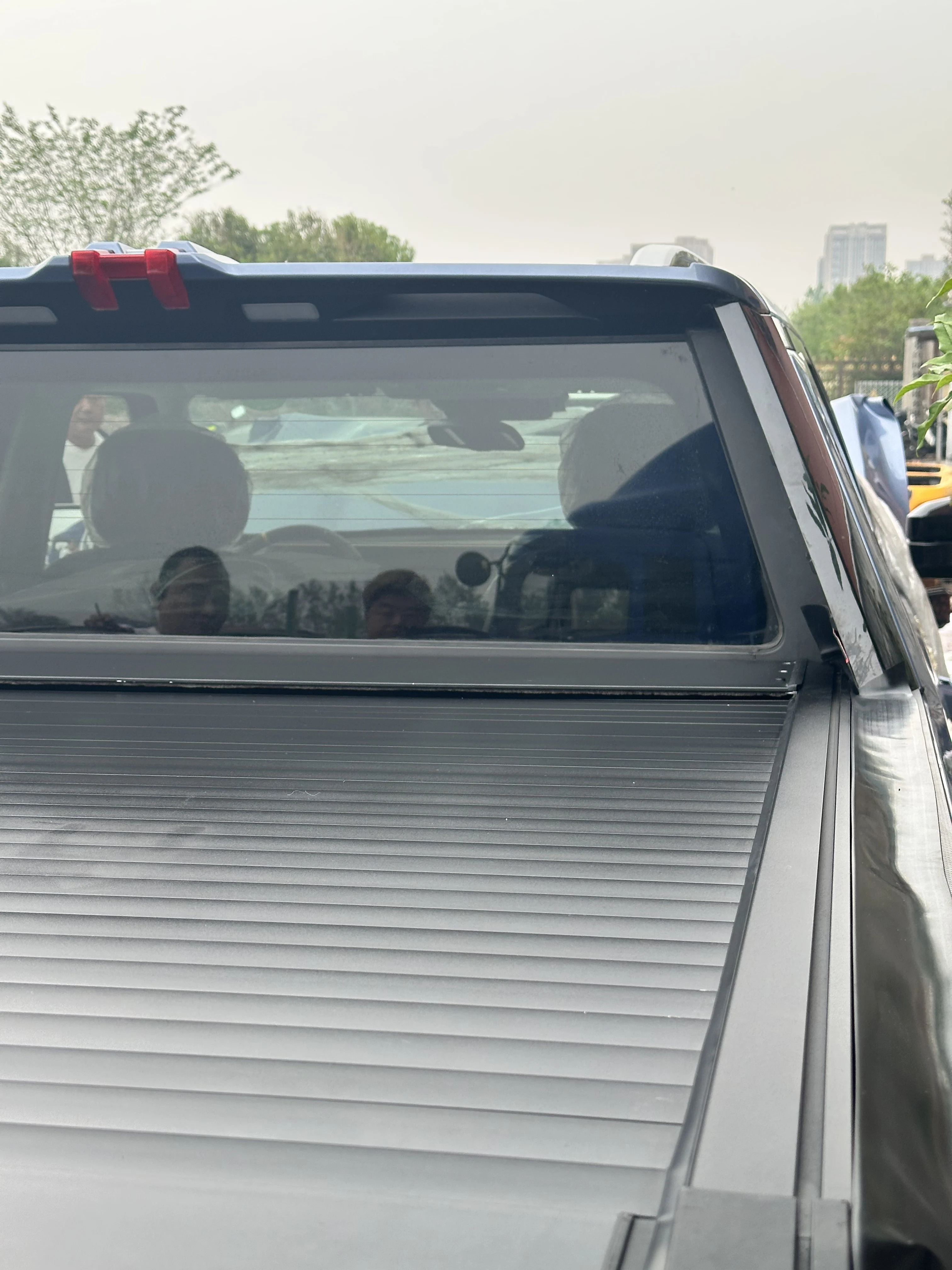 مصراع الأسطوانة الكهربائية مصممة غطاء غطاء تونيو لـ MG Maxus Eterron9 بيك اب غطاء مصراع الأسطوانة الألومنيوم غطاء السرير #2