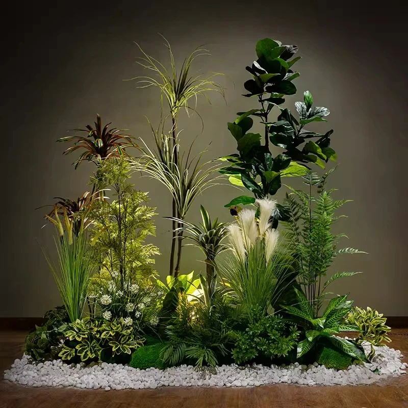 

Simulation plant large fake tree indoor window decoration ornament