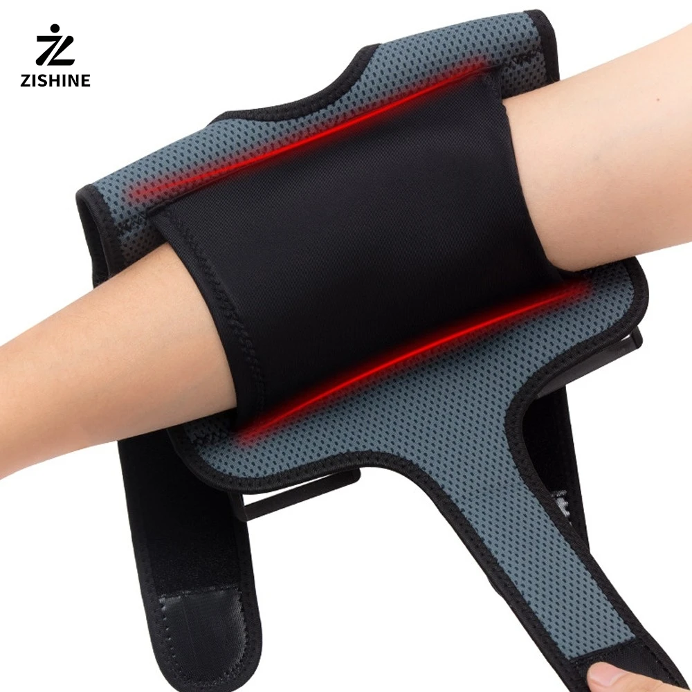 

1PCSBreathable Adjustable Sports Elbow Brace with Silicone Shock Absorption and Support, Compression Strap for Tennis,Basketball