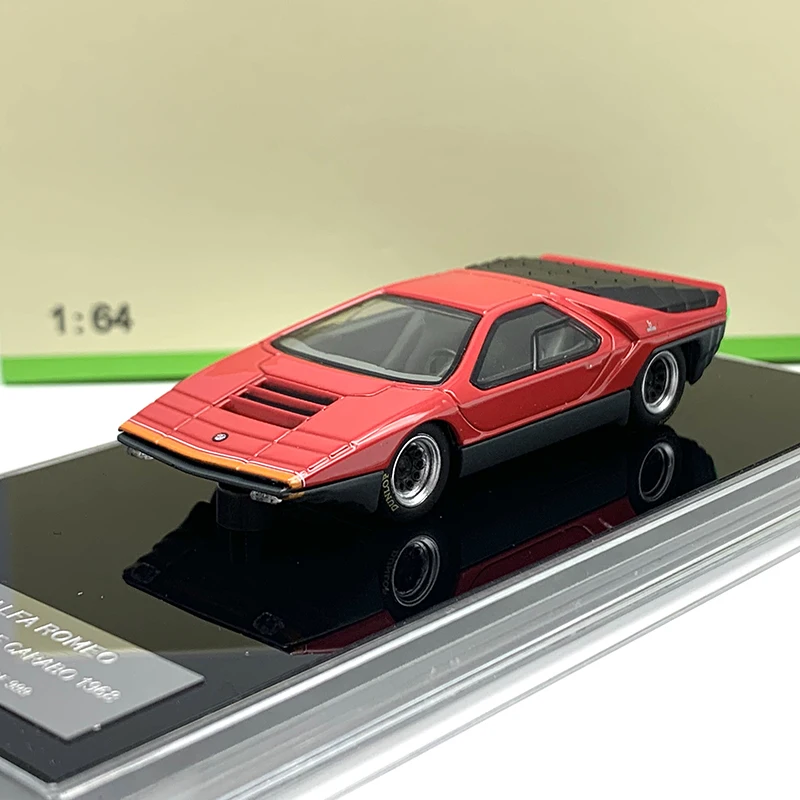 4L-185 CTMCK 1/64 アルファ ロメオ 33 BERTONE 1:64 ALFA ROMEO 33 BERTONE CARABO 1968 Alloy Car Diecasts & Toy