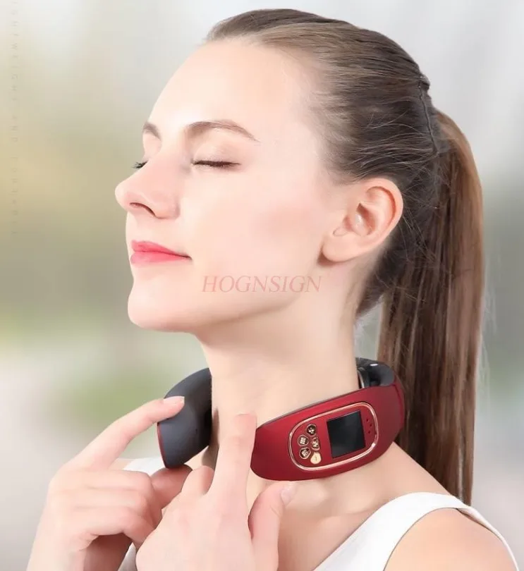 Multifunction Electrical Back& Neck Shoulder Massager Body Infrared Pulse Massager Home Office Cars Massagem With Heat