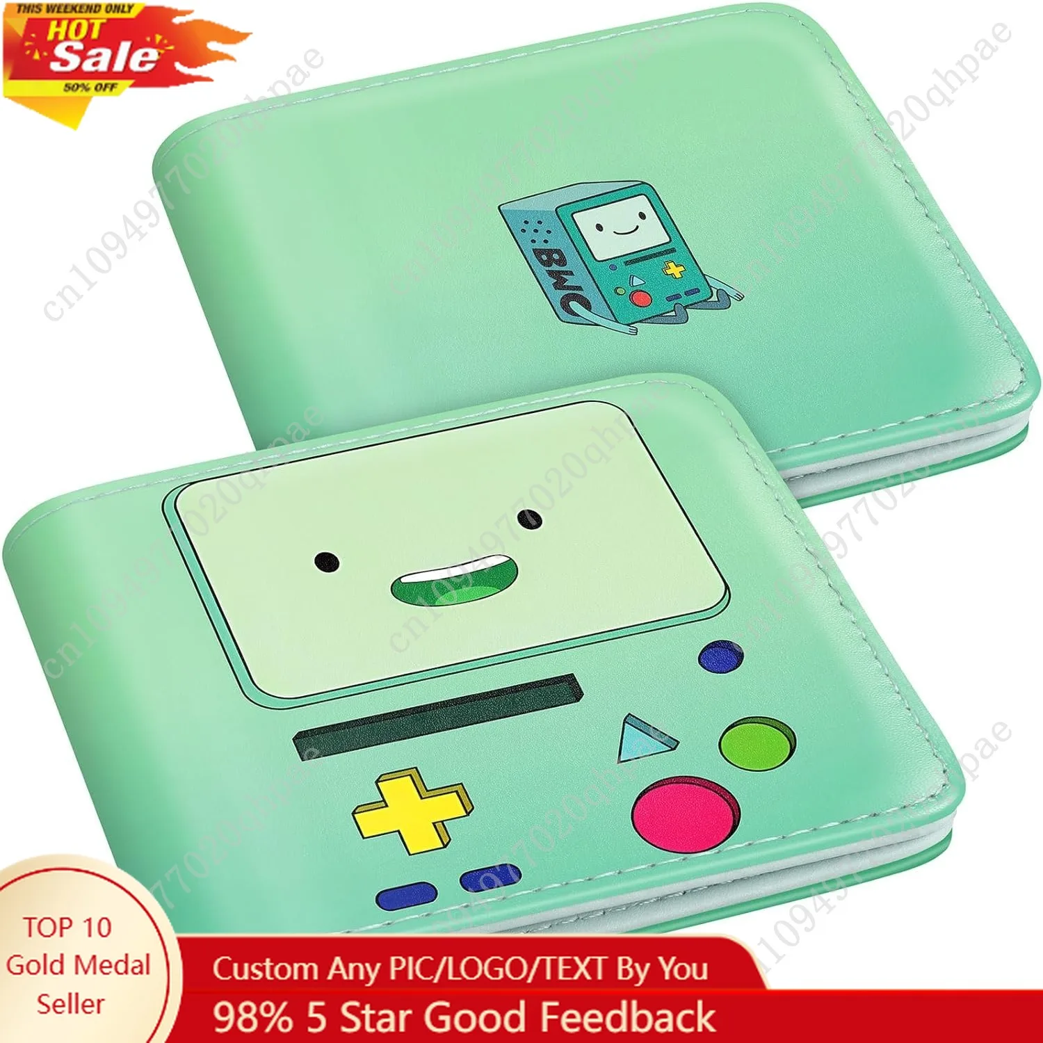 

Toyuma Leather Wallet for Boys Wallets for Girls Kids Wallet Cute Kawaii Anime Cool Cartoon Fun Purse Credit ID Card Slim Bifold