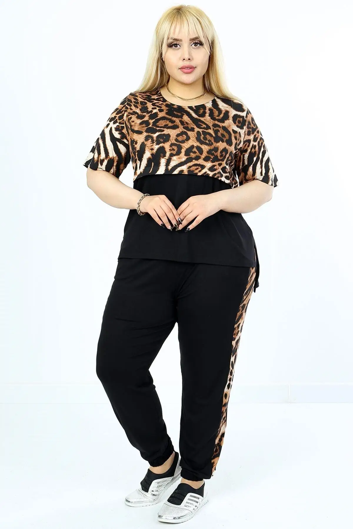 Large Size Women 'S Tracksuit Set