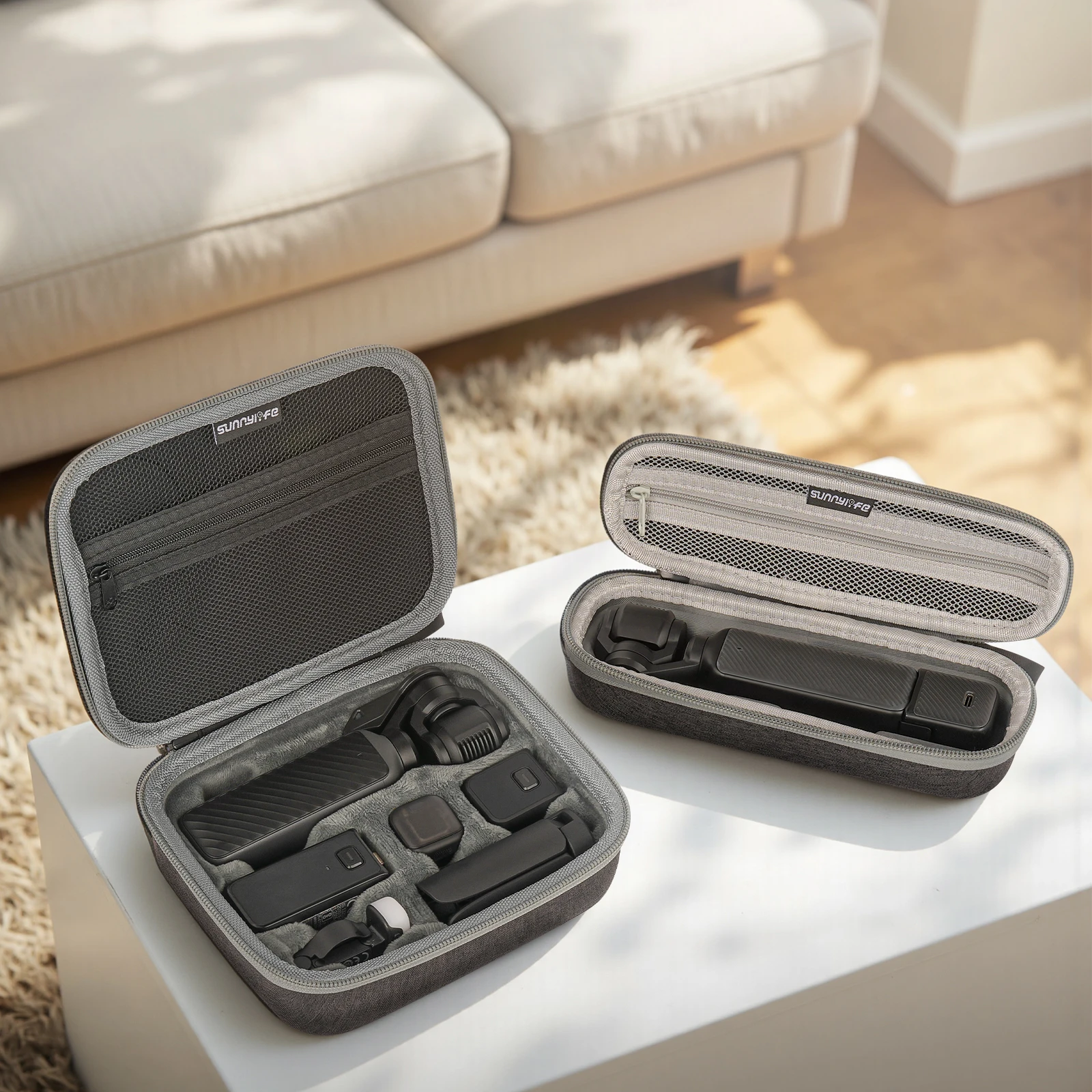 

Чехол для переноски DJI Osmo Pocket 4/3, жесткий портативный универсальный кейс-контейнер, компактная сумка для путешествий и защиты