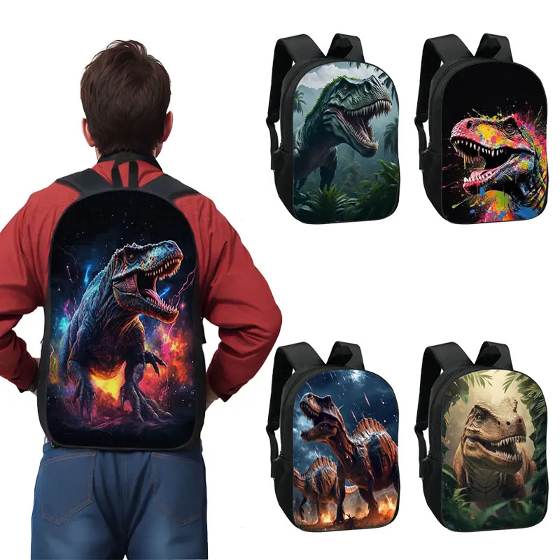 

Animal Colorful Dinosaur Backpack Cool Dinosaur School Bags for Boys Girls Rucksack for Travel Bookbag Laptop Bag Daypack