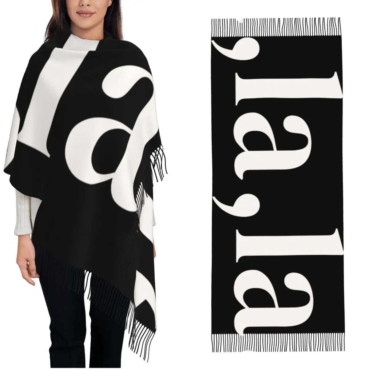 Comma La Kamala Harris 2024 Shawls Wraps Womens Winter Large Long Scarf Election Neckerchief Shawl Scarves