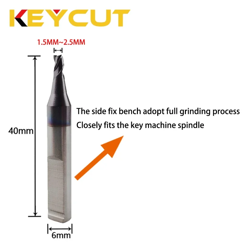 Fresa y trazador Keyline TL003 B3310 B3404 compatible con Keyline Bianchi 994 NINJA LASER, herramientas de cerrajería de repuesto