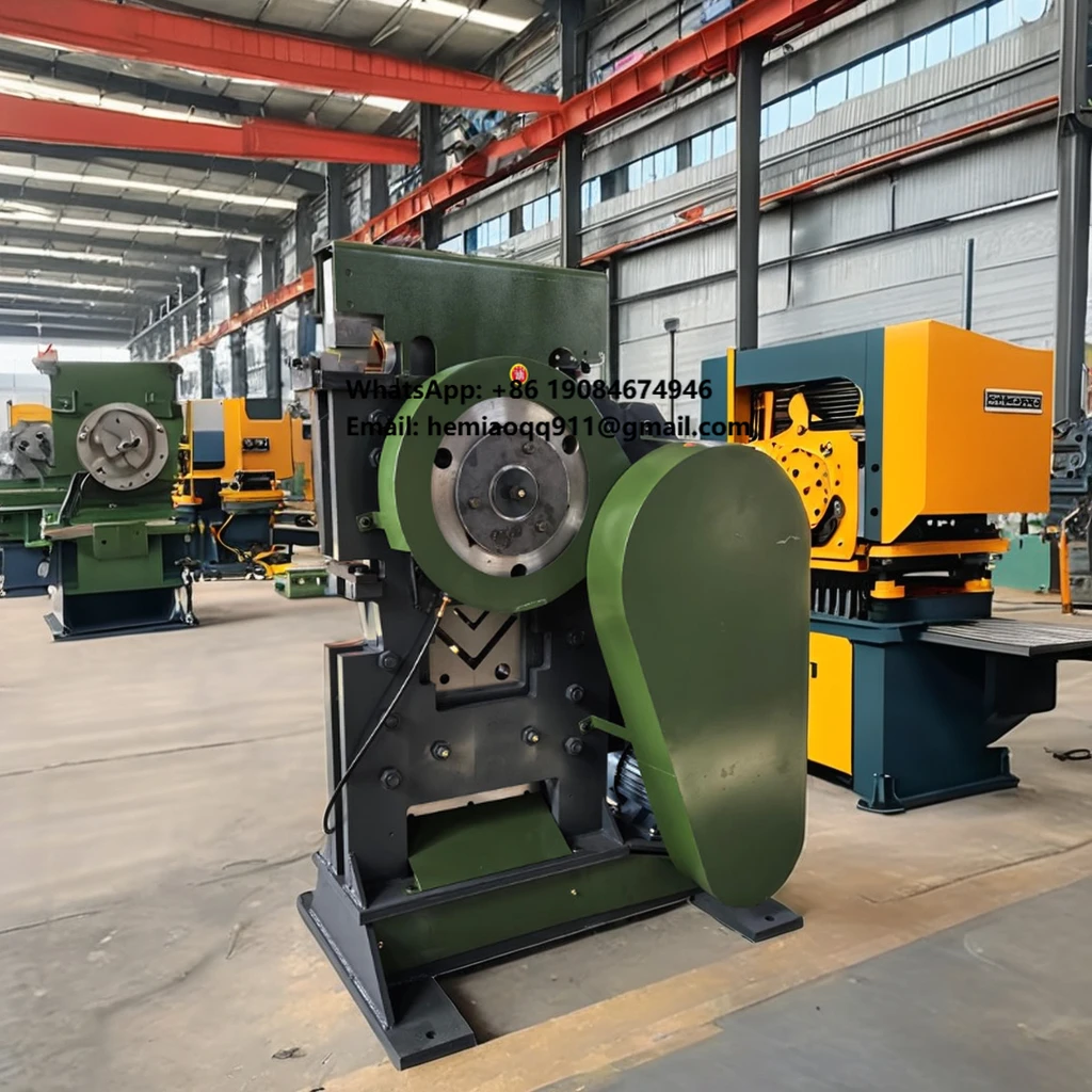 

Steel Worker Sheet Metal Stamping and Shearing Machine Metal Cutter Sheet Metal Punching Machine