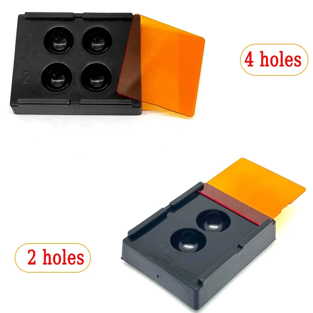 

50 шт., световой короб для затенения зубов, композитная смола, хорошо для смешивания, светонепроницаемый чехол для хранения, цветной тонизирующий чехол, материал для стоматолога