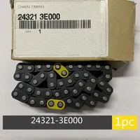 Cadena de distribución de leva de cigüeñal auténtica para Hyundai Santa Fe V6 2.7L para KIA 2,7 2006-2009 243213E000 24321-3E000
