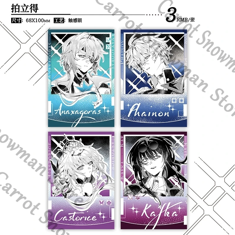 هونكاي: ستار السكك الحديدية ambitus Phainon كاستوريس كافكا أنساجورس زميلين لو لوم دو ديستين الحب شارة قلادة الكاميرا الفورية