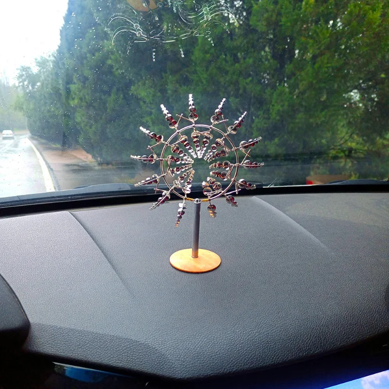 

2022new Magical Metal Windmill Car Windmill Interior Decoration Personalized Special-shaped Creative Ornaments