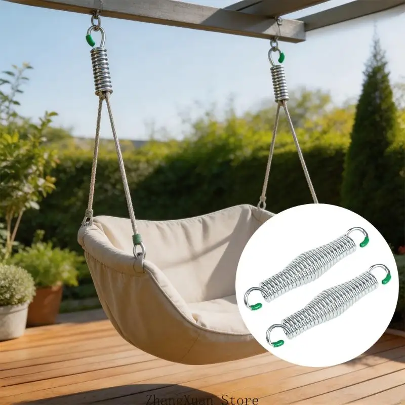 Universeller, robuster, verzinkter Federaufhängungshaken für Hängemattenstuhl-Schaukel, 21,6 Eisen, Terrasse, Outdoor, 3 x – Detail 9
