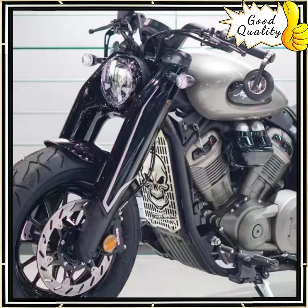 

For Benda motorcycle Chinchilla450/500 Napoleon BOB 500 modified water tank net protective net cover protection decoration