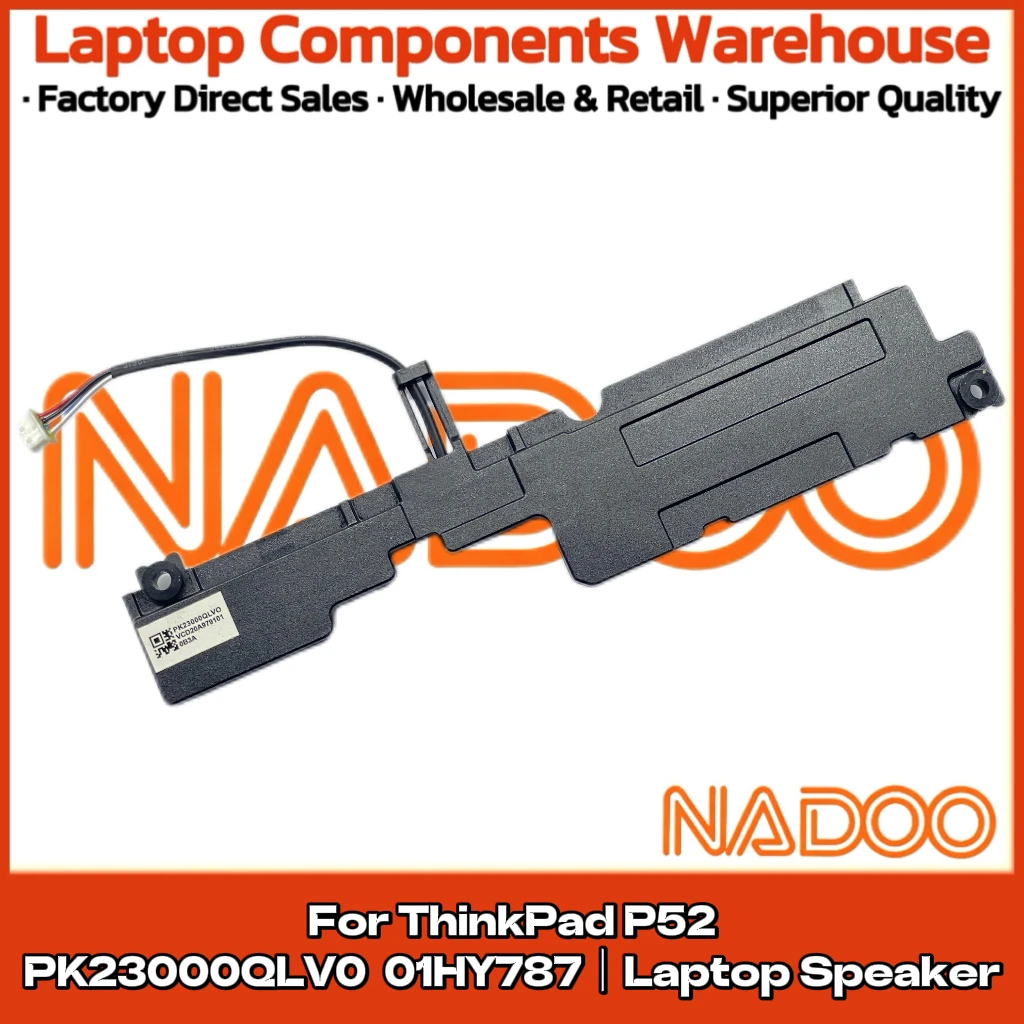 New GENUINE Original Laptop Speaker For ThinkPad P52  Built-in Speaker Horn Audio   PK23000QLV0 01HY787