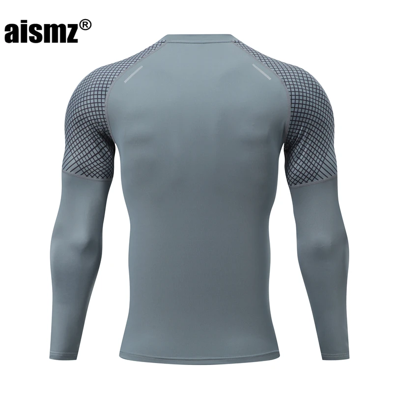 Aismz Men &Boy Thermal underwear Set MMA Tactics Fitness leggings base Compression Sports suit underwear Long Johns Men Clothing