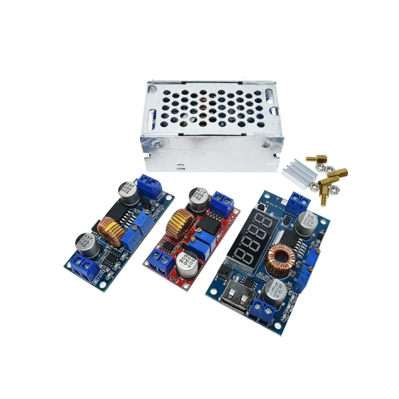 Lithium-Batterie-Ladegerät Step-Down-Modul, Original-Lade karte, LED-Stromrichter, 5a, 12a, DC zu DC, CC, CV