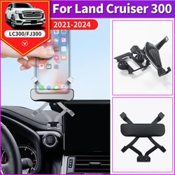 For Toyota Land Cruiser 300 2021-2024  Car Dedicated Phone Holder LC300 Interior Modification Accessories upgrade Telephone Base