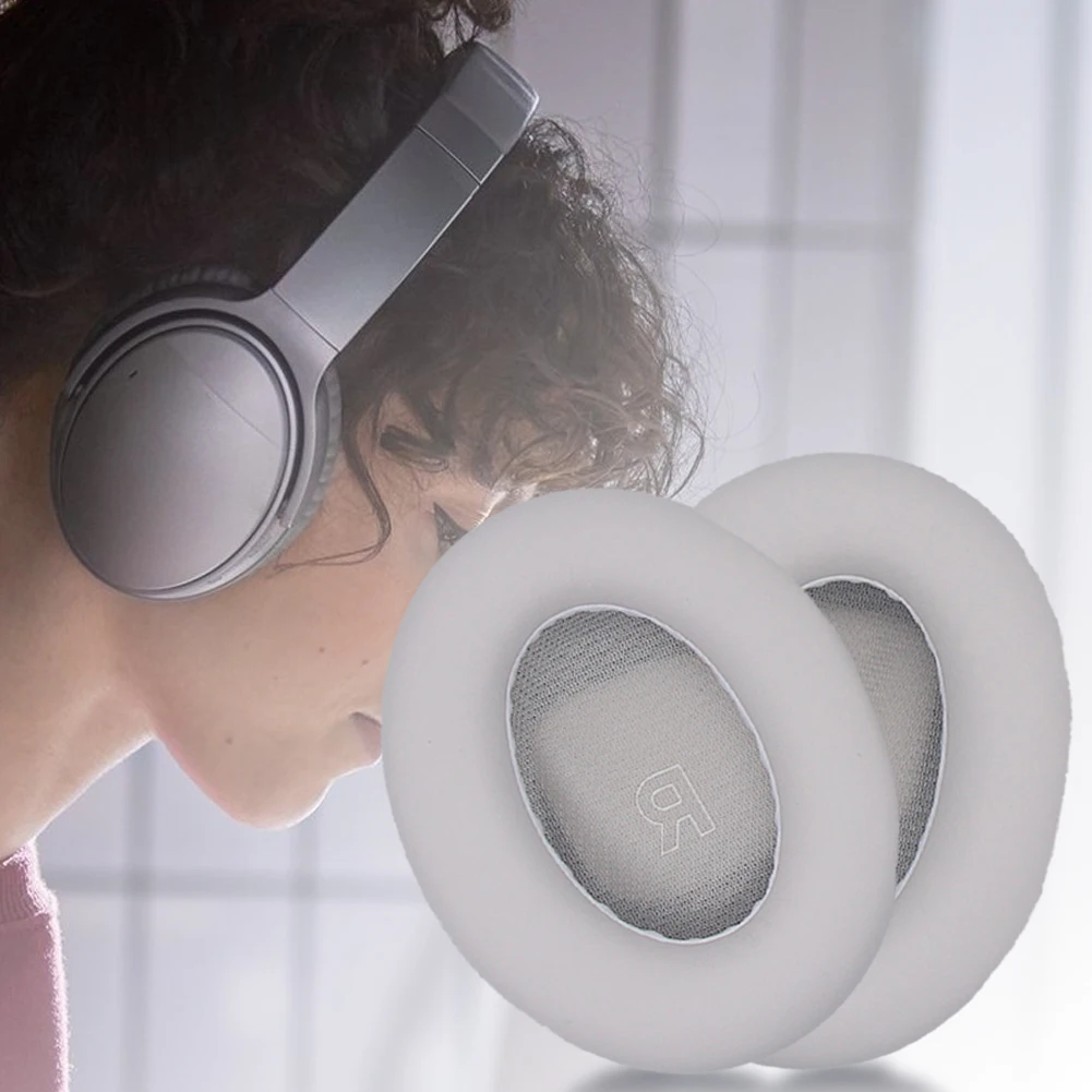 وسادات أذن بديلة لسماعات Bose QuietComfort Ultra QC Ultra وسائد أذن غطاء وسادة من الإسفنج أجزاء إصلاح أكواب الأذن
