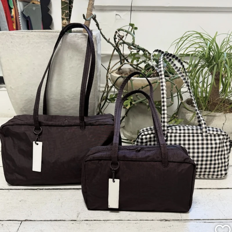 

Casual Bowler Bags For Women Luxury Designer Handbags And Purses 2026 New In Polyester Circular Ornament Underarm Cloth Shoulder