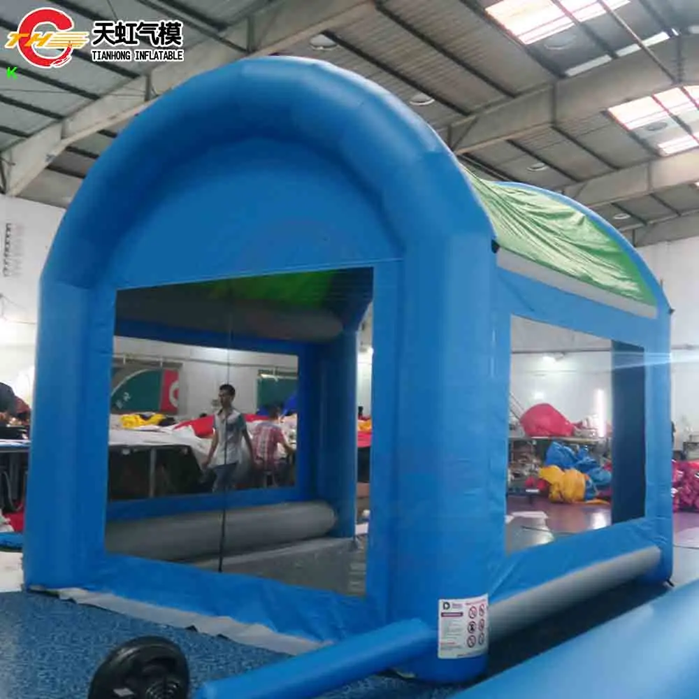 شحن سريع مخصص خيمة قابلة للنفخ محكمة الغلق تفجير خيام مأوى قابلة للنفخ للبيع