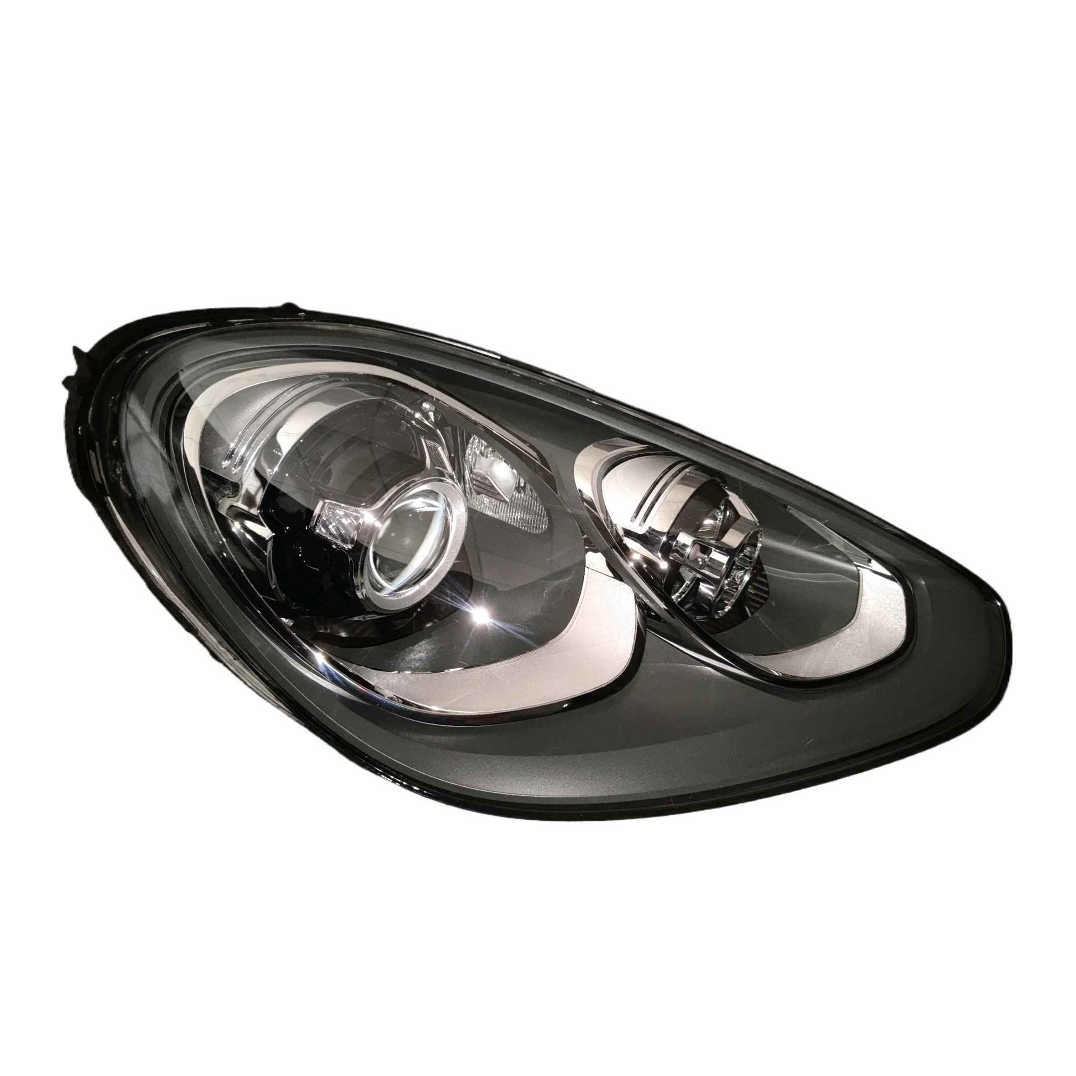 Full LED Headlights Pair for Porsche Cayenne 958.2 (2015-2018) OEM fit, dynamic automatic lighting, plug & play upgrade