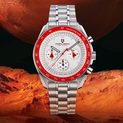 PAGANI-Montre-bracelet à quartz de luxe pour homme, chronographe de vitesse AR Sapphire, date automatique, nouveau projet AK, 2024