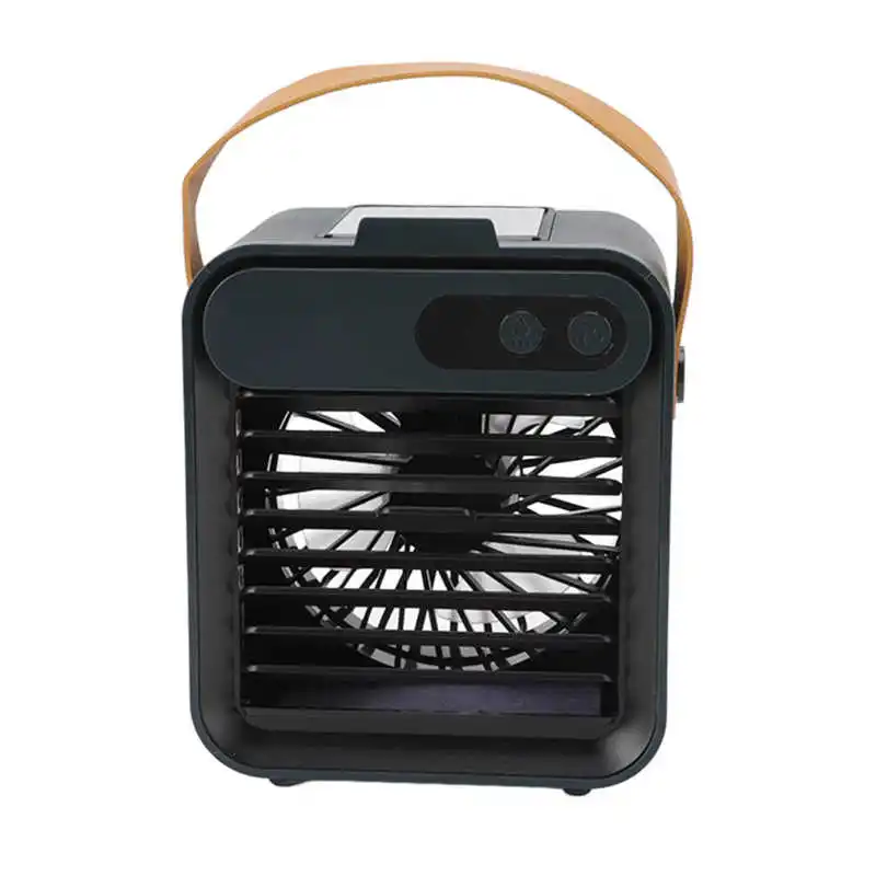 Настольный мини-кондиционер с 3 скоростями, мощный мобильный охладитель с зеркалом и держателем для мобильного телефона, охлаждающий вентилятор для дома и офиса