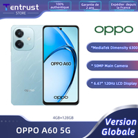 Global Version OPPO A60 5G smartphone 120Hz Ultra Bright Display MTK Dimensity 6300 5100mAh Battery 45W SUPERVOOC