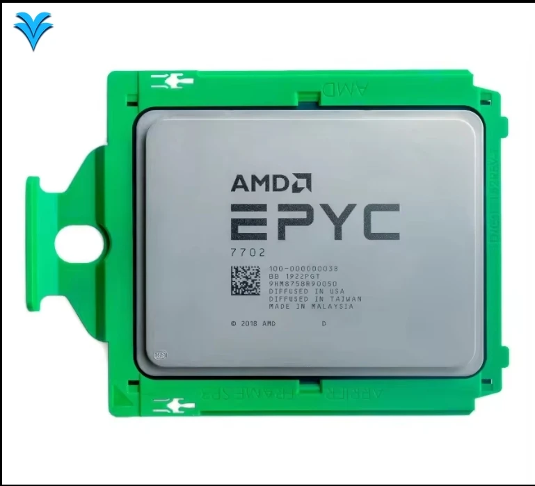 AMD EPYC 7702 Rome Cpu Processor 2.0GHz 64 Core 128 Threads 200w