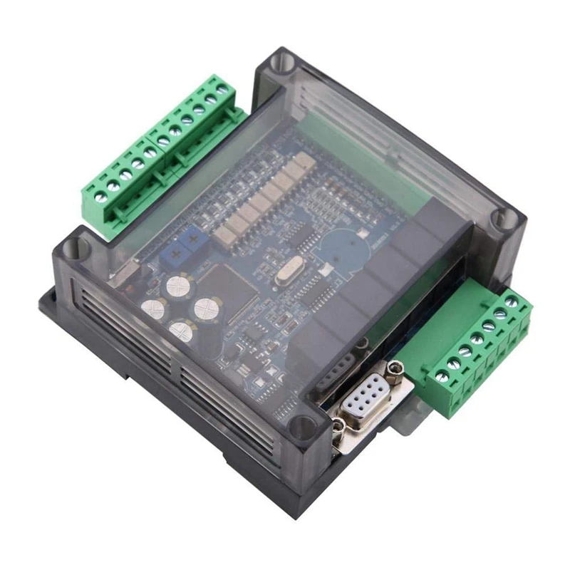 3X FX3U-14MR PLC Industrial Control Board 8 Input 6 Output Programmable Control Relay Output, 24 V PLC Control