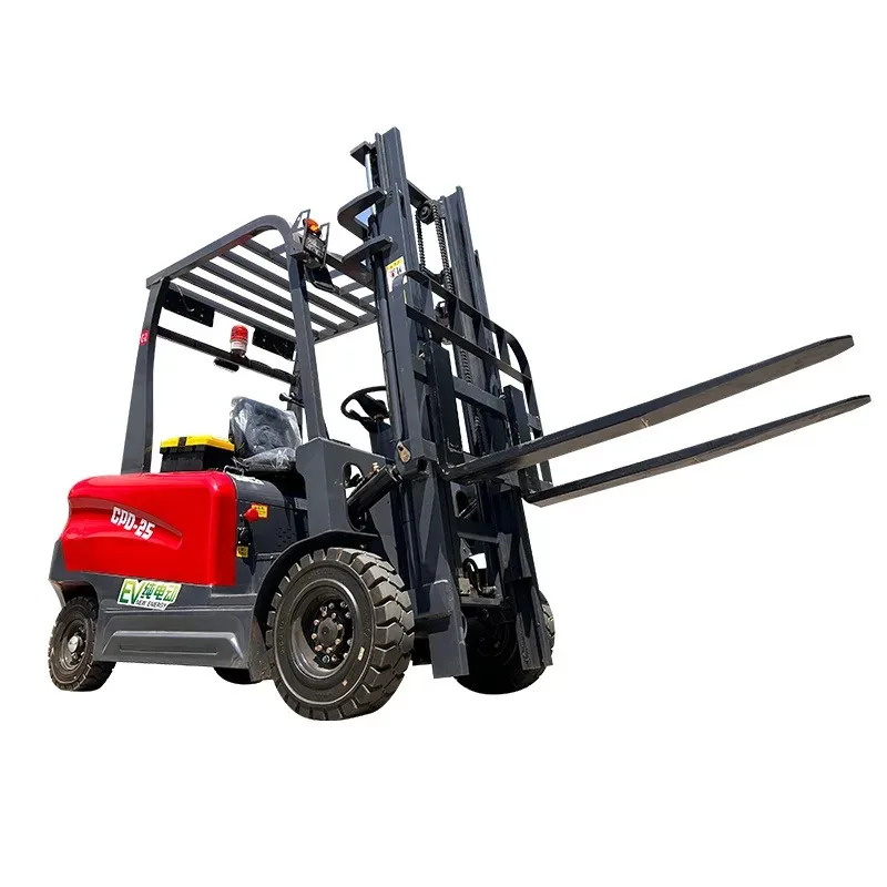 

Small truck electric forklift 2 tons 3 tons 4 tons new energy electric forklift four-wheel lift forklift