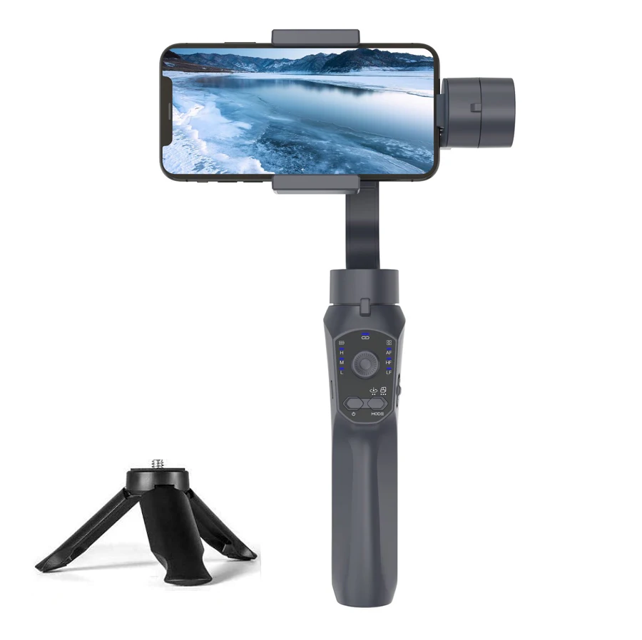 

3-Axis Handheld Gimbal Stabilizer for Smart Phone Face Tracking Anti-shake Shooting Folding Tripod Selfie Stick Tiktok Vlog