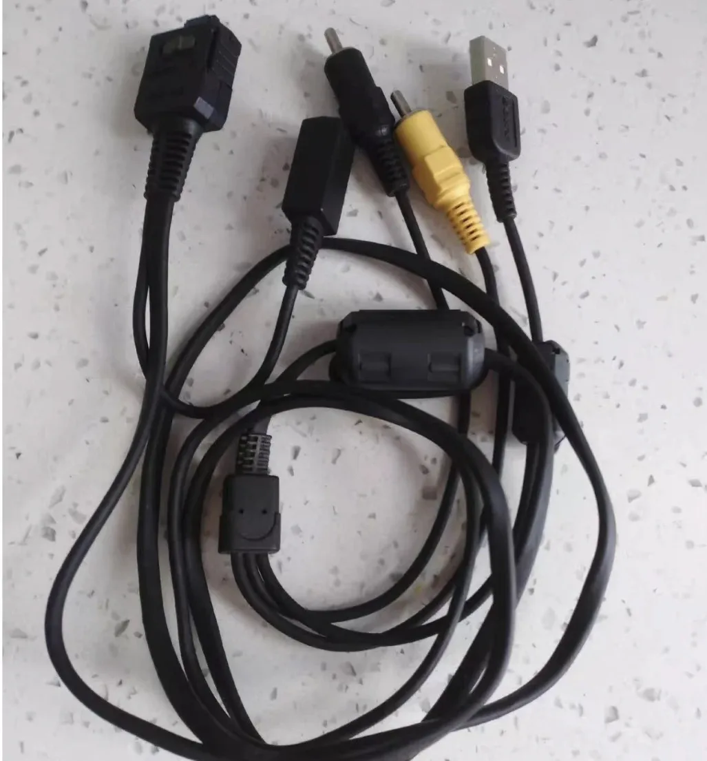 

SX USB A/V Cable For SONY DSC-W50 W55 W80 W90 W100 W300 T10 VMC-MD1