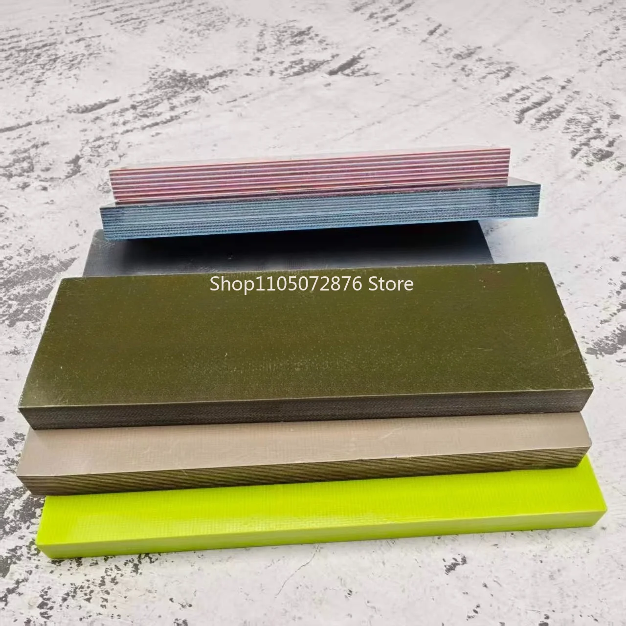 2 Pieces 160X40X8MM Multi-function Colorful G10 Composite Handle Plate Custom DIY Replacement Grips for Handmade Knives
