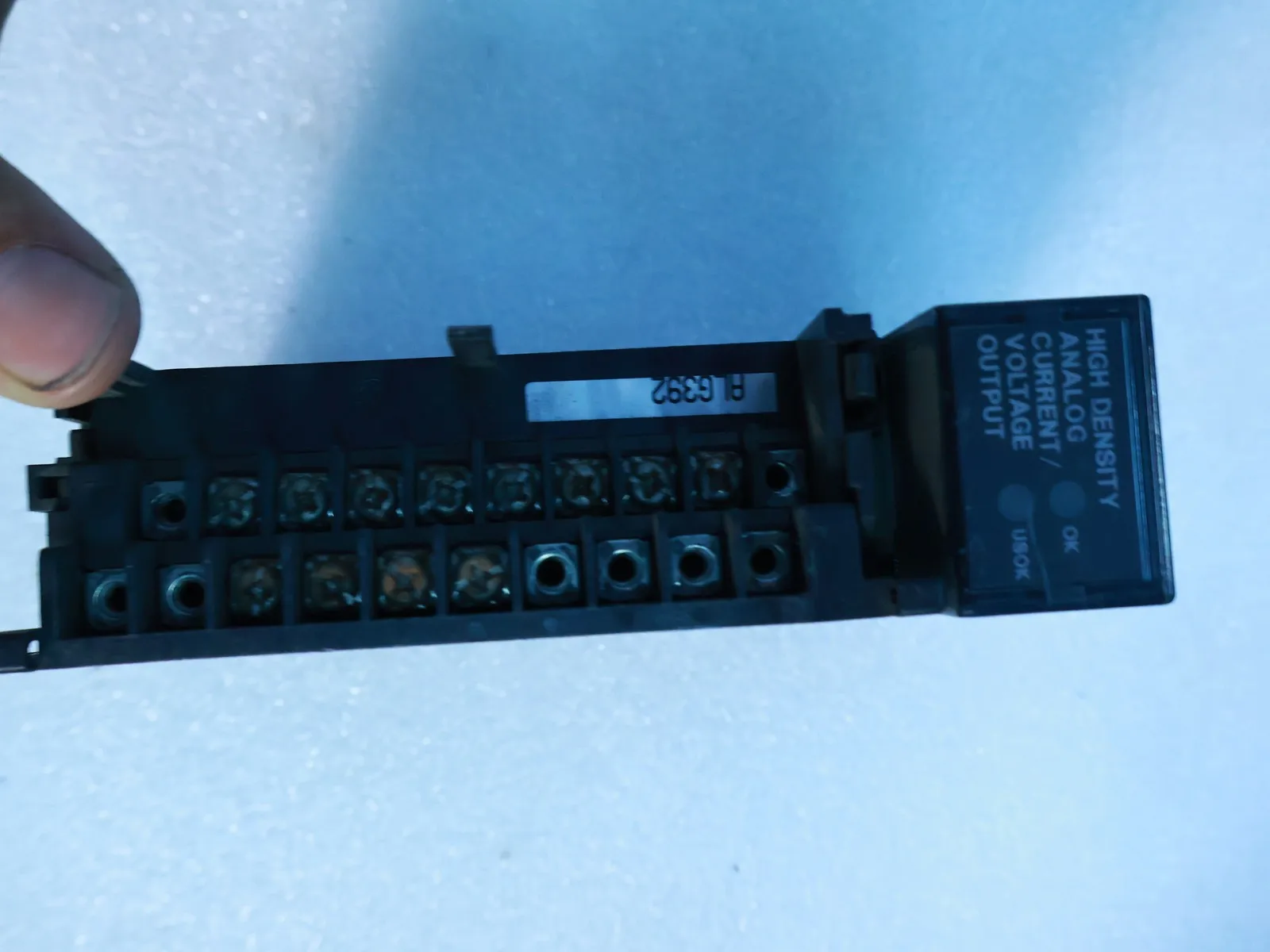 

Used IC693ALG392B For GE FANUC IC693ALG392b Output Analog Module Current/Voltage 8PT