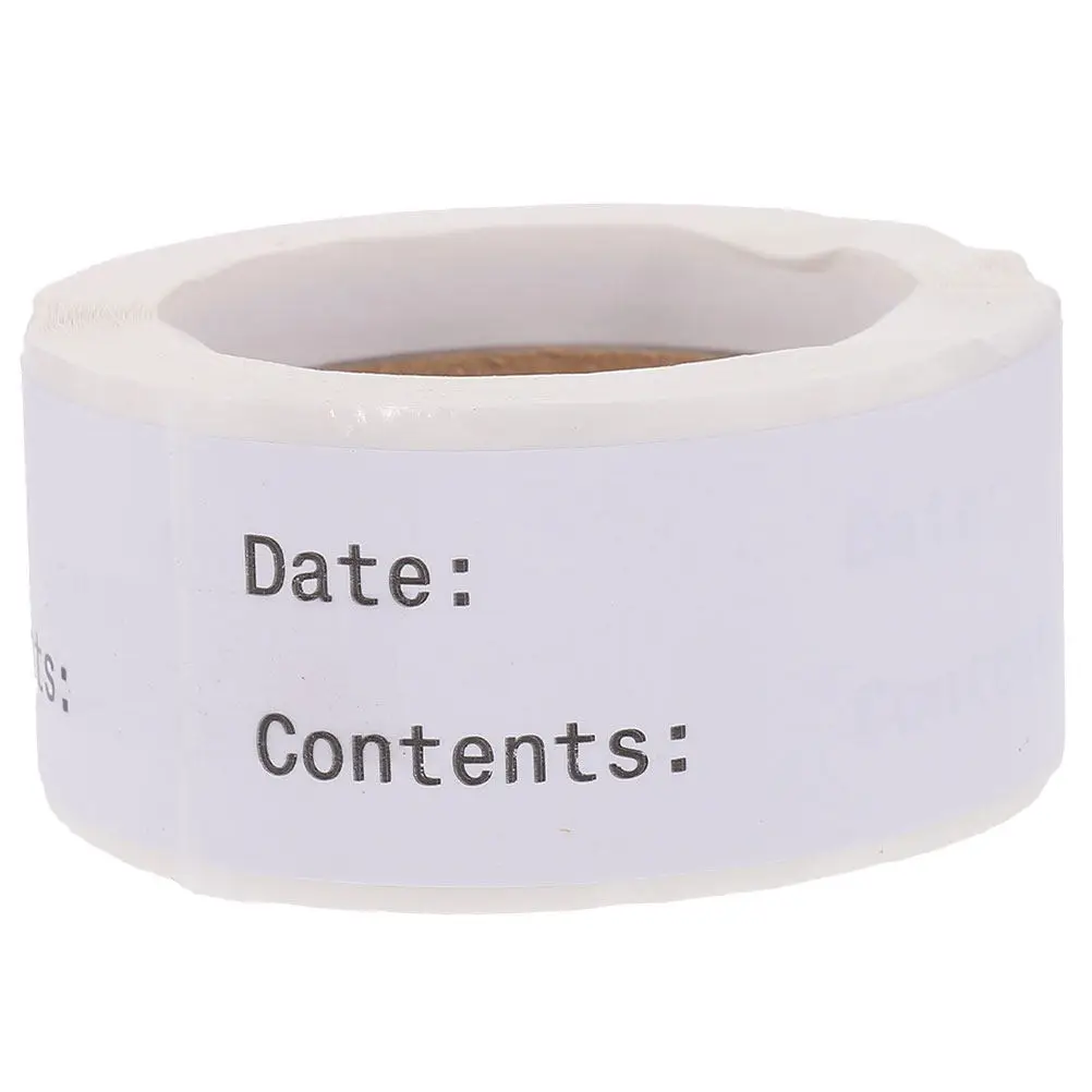 

Удобные этикетки для маркировки продуктов, пустые, с возможностью записи, для хранения и организации на кухне, кухонные принадлежности