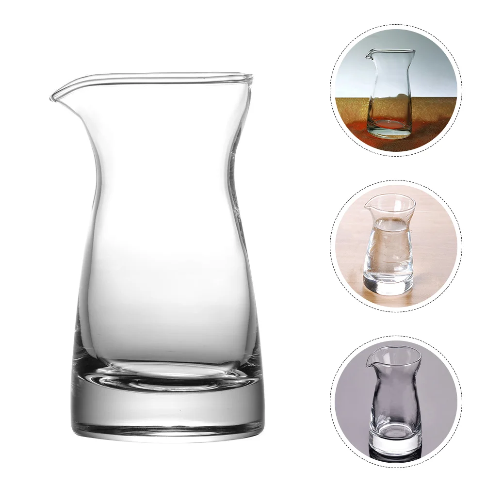 

6 PCS Glass Creamer Jar Water Pitcher Hyrdojug for Breastmilk Pitchers Dispenser