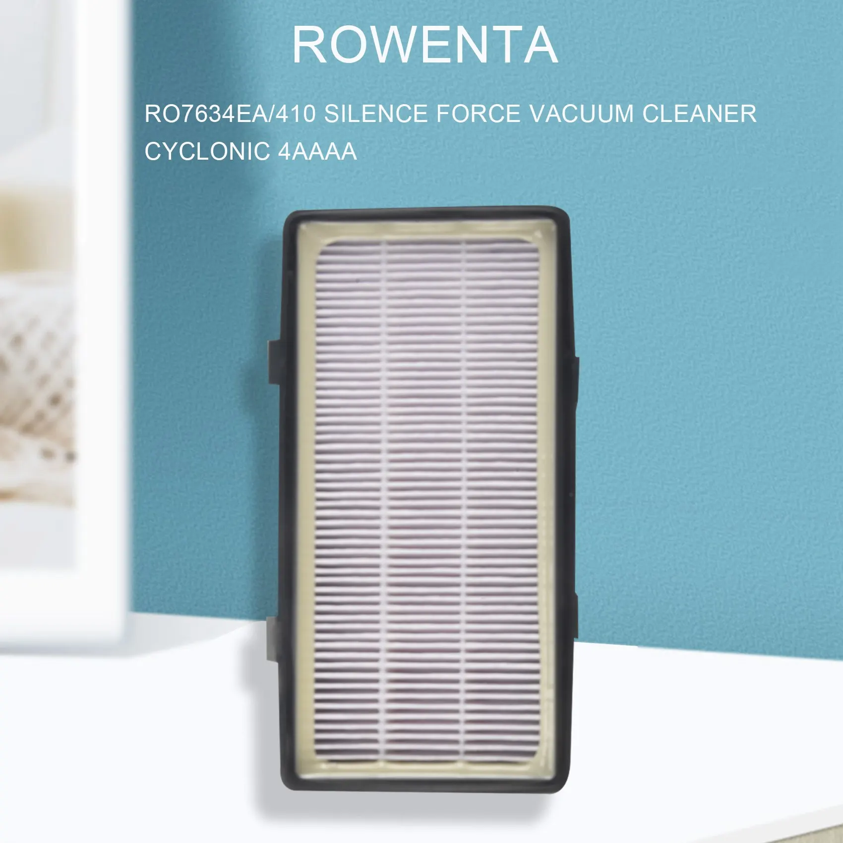 Комплект фильтров ABBR для Rowenta HEPA Tefal X-Trem Tw7647Ea RO7623 RO7634 Ro7691Ea Комплект деталей для пылесоса Компактные аксессуары