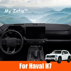For GWM New HAVAL H7 2025 2026 Car LHD RHD Leather Dashboard Cover Mat Auto Dash Board Sun Shade Desk Cover Pad Accessories