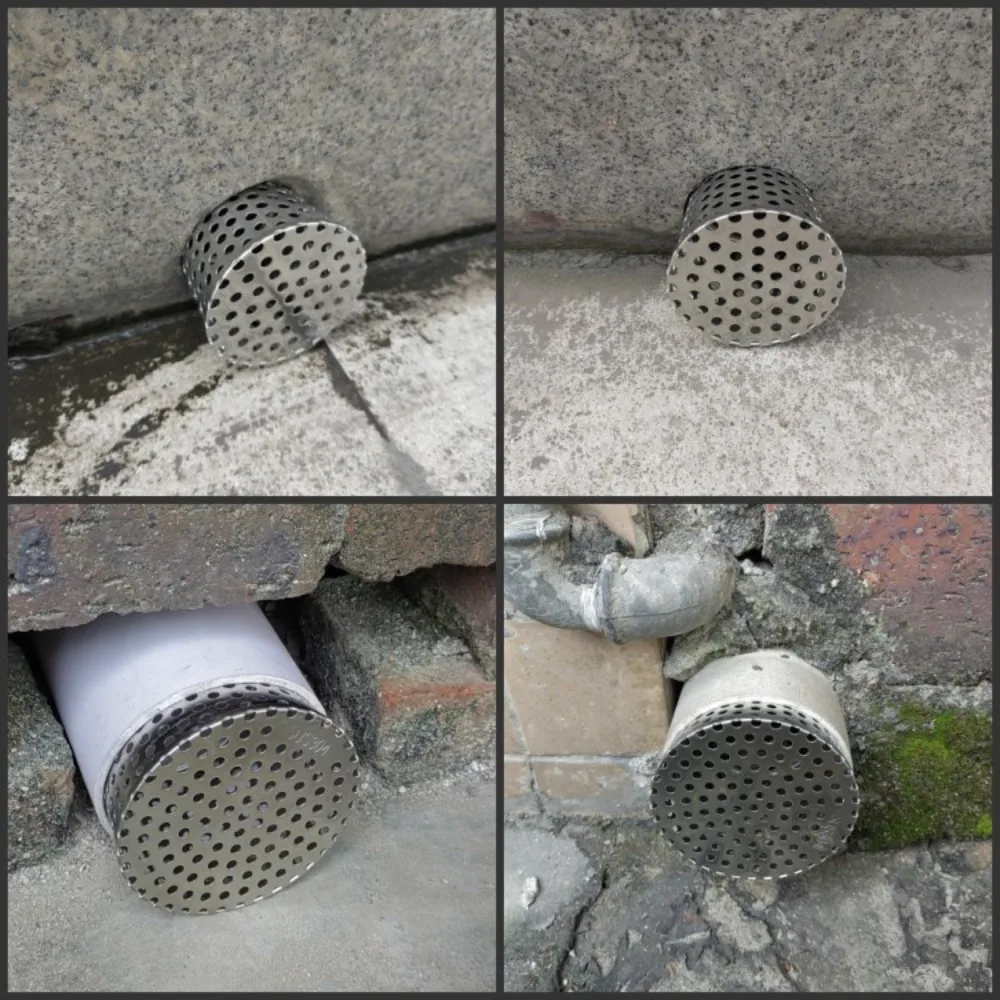 Anti Blocking Gutter Guards Anti Insect Bird Circular Shape Rooftop Floor Drain Cover Protectors Gutter Guard