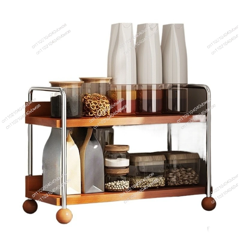 

Подходит для кухонной стойки для приправ. Многофункциональная стойка для хранения масла, соли, соуса и уксуса. Столешница.