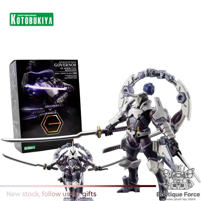 

Kotobukiya HEXA GEAR Governor Action Figure Monoceros Ex Armor Type 1/24 Scale Anime Mobile Suit Model Kit Block Toy for Boys
